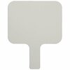 Flipside Products Single-Sided Rectangular Dry Erase Answer Paddle, 8in. x 9.75in., 12PK 10038